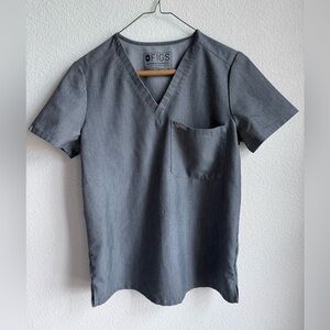 Figs Women’ Charcoal set - small ink stain on the back pocket of the scrub pants